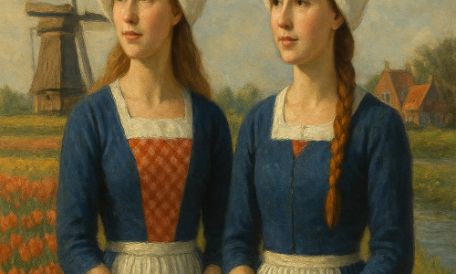 2 Nederlandse meisjes