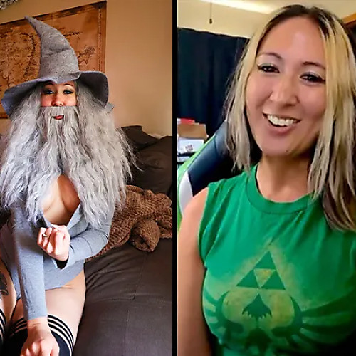 Sexy M&auml;dchen haben Spa&szlig;