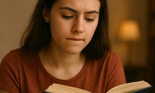 ...Ik werd wakker met een Dildo in mijn kutje Meisje leest erotica