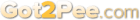 Le logo officiel de Got2Pee Got2Pee Logo