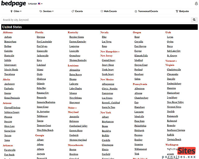 BedPage Website From 18. June, 2026
