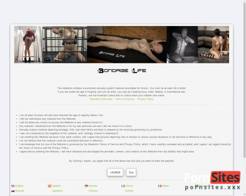 Bondage Life Website von 18. November, 2021