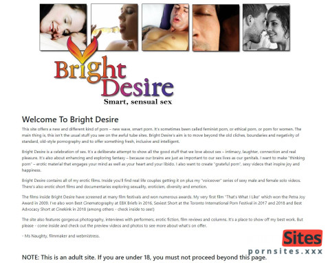 Bright Desire Веб-сайт от 01. May, 2024