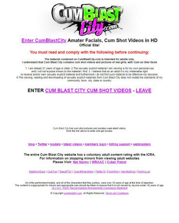 Cum Blast City