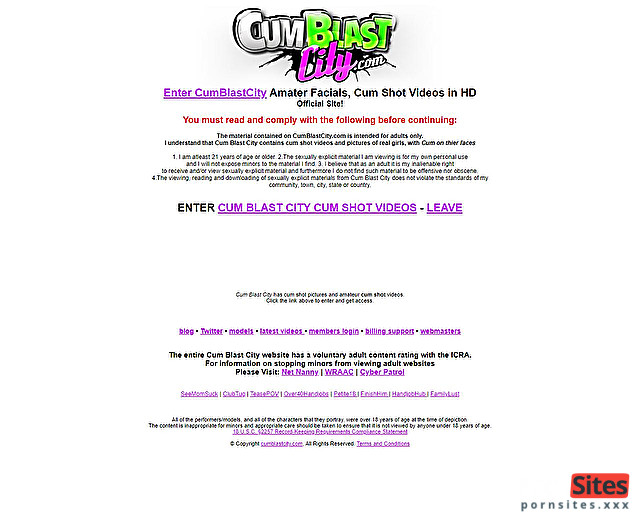 Cum Blast City Website From 18. June, 2026