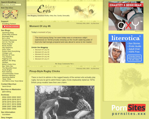 Eros Blog Website From 17. April, 2024