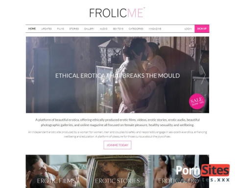Frolic Me Sitio web de 17. April, 2024