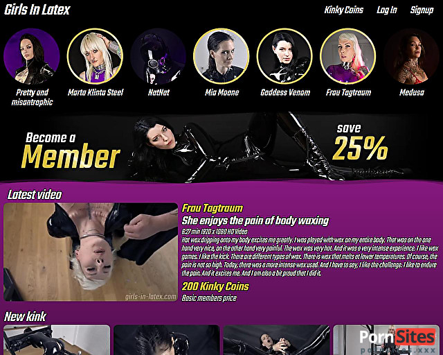 girls-in-latex.com, 18. June, 2026 Girls in Latex Website From 18. June, 2026