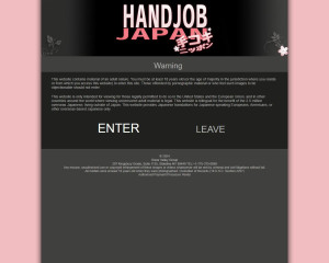 This is what HandjobJapan looks like