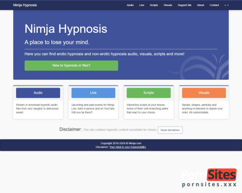 HypnoNimja Sitio web de 05. May, 2024