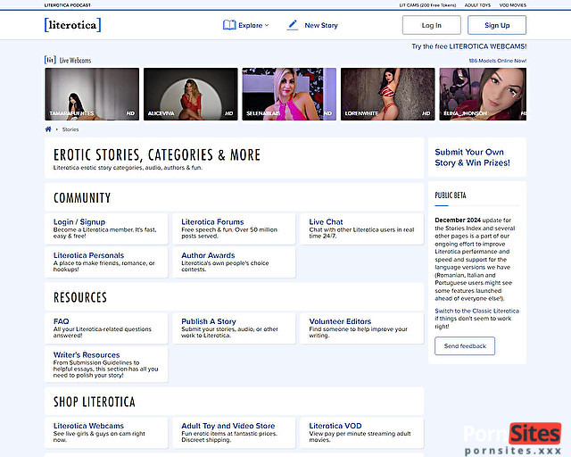 Literotica Website From 12. June, 2026