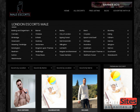 Male Escorts London Website From 26. July, 2022