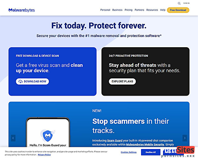 Malwarebytes Website From 02. June, 2026