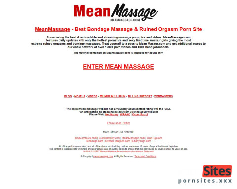This is what MeanMassage looks like