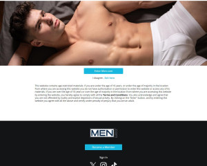 This is what Men.com looks like
