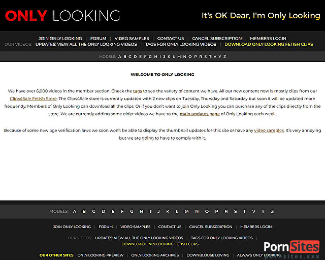 onlylooking.com, 18. June, 2026 Only Looking Website From 18. June, 2026