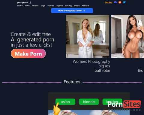 Pornpen.ai Website From 21. February, 2024
