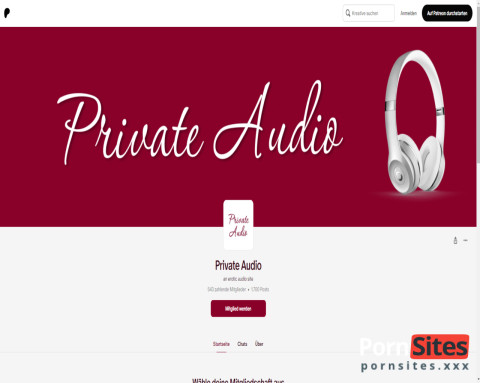 Voici à quoi ressemble Private Audio