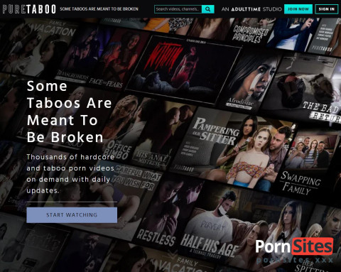 Pure Taboo Website From 25. April, 2024