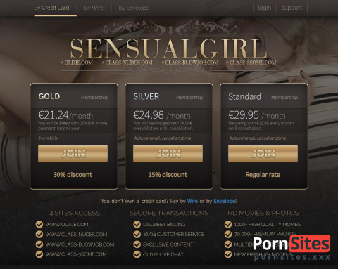 Sensual Girl Website von 24. April, 2024
