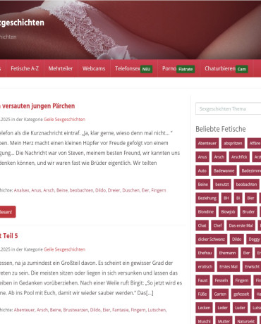 Sexgeschichten