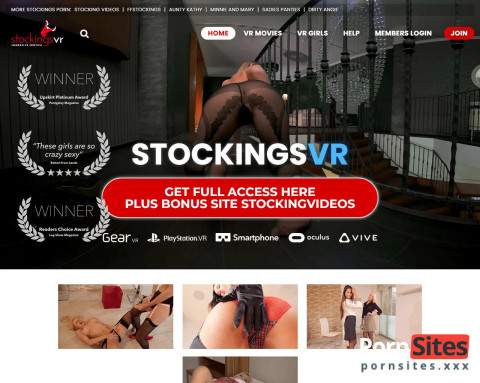 Stockings VR Sitio web de 18. March, 2024