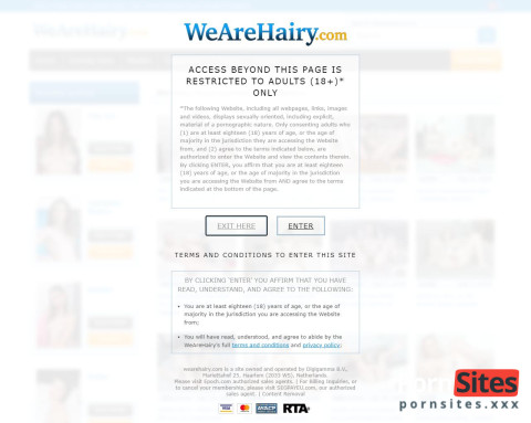 WeAreHairy Website From 17. April, 2024